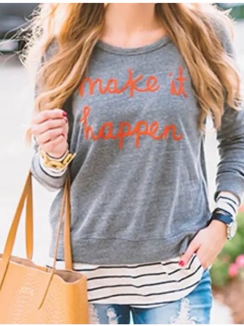 Sundry Make it Happen Sweatshirt